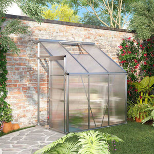 Växthus i aluminium – trädgård