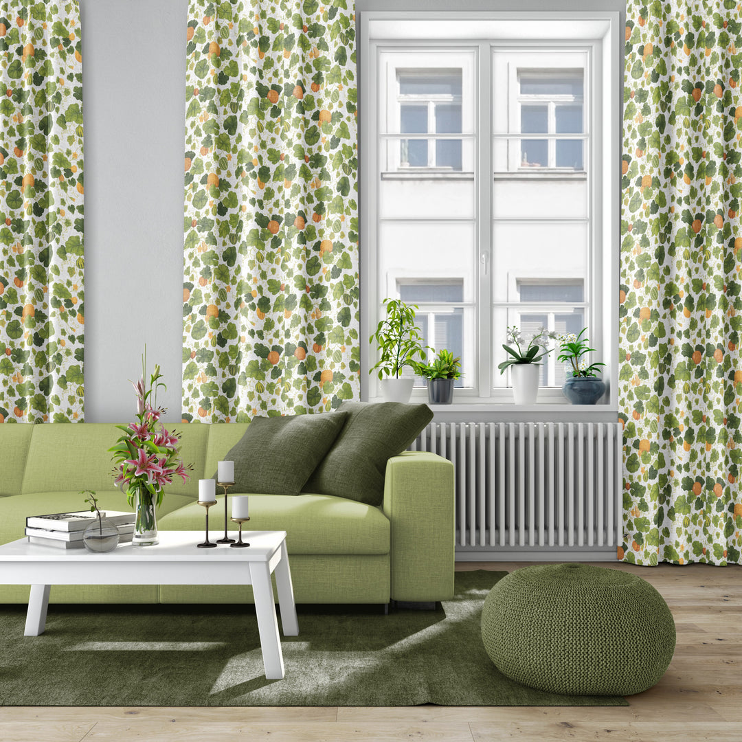 Arvidssons Textil Pumpor panelgardin i miljö