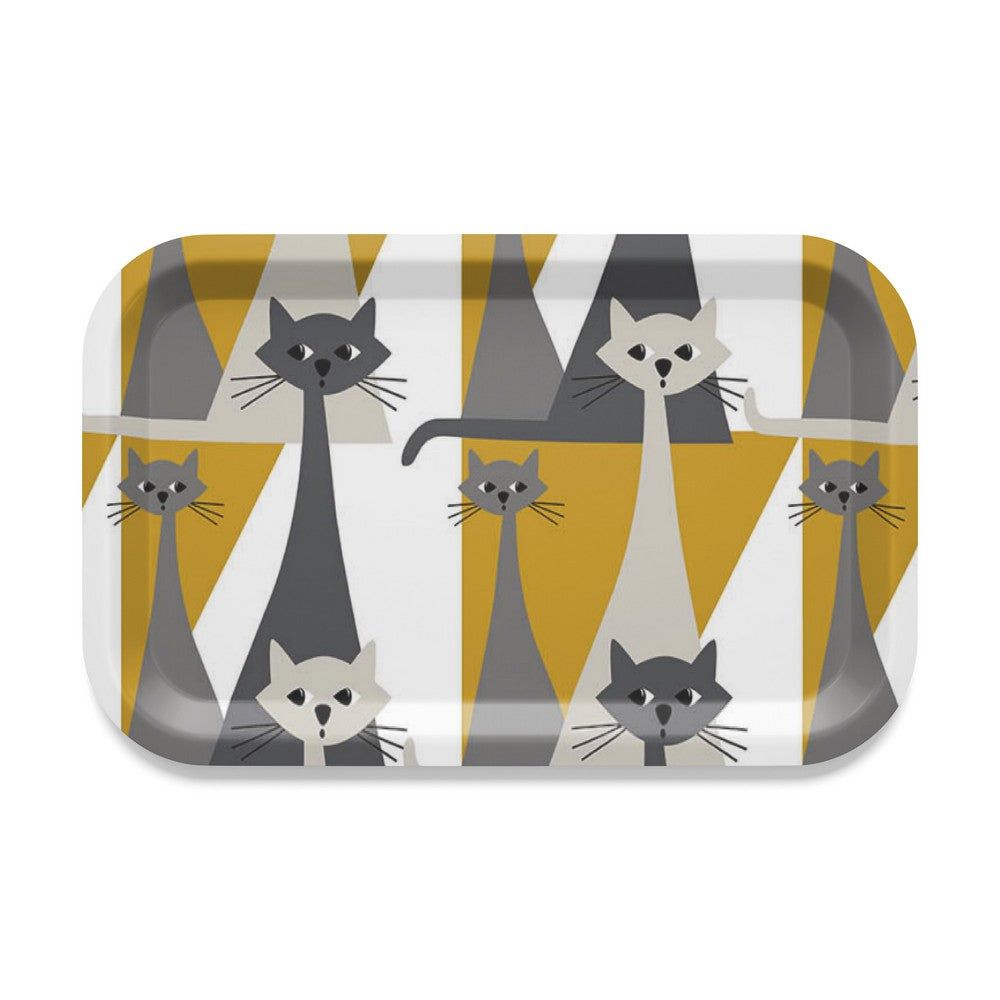 Arvidssons Textil Bricka Kitty Gul SKU ARV-2675-67-02-07 EAN 7394094272317