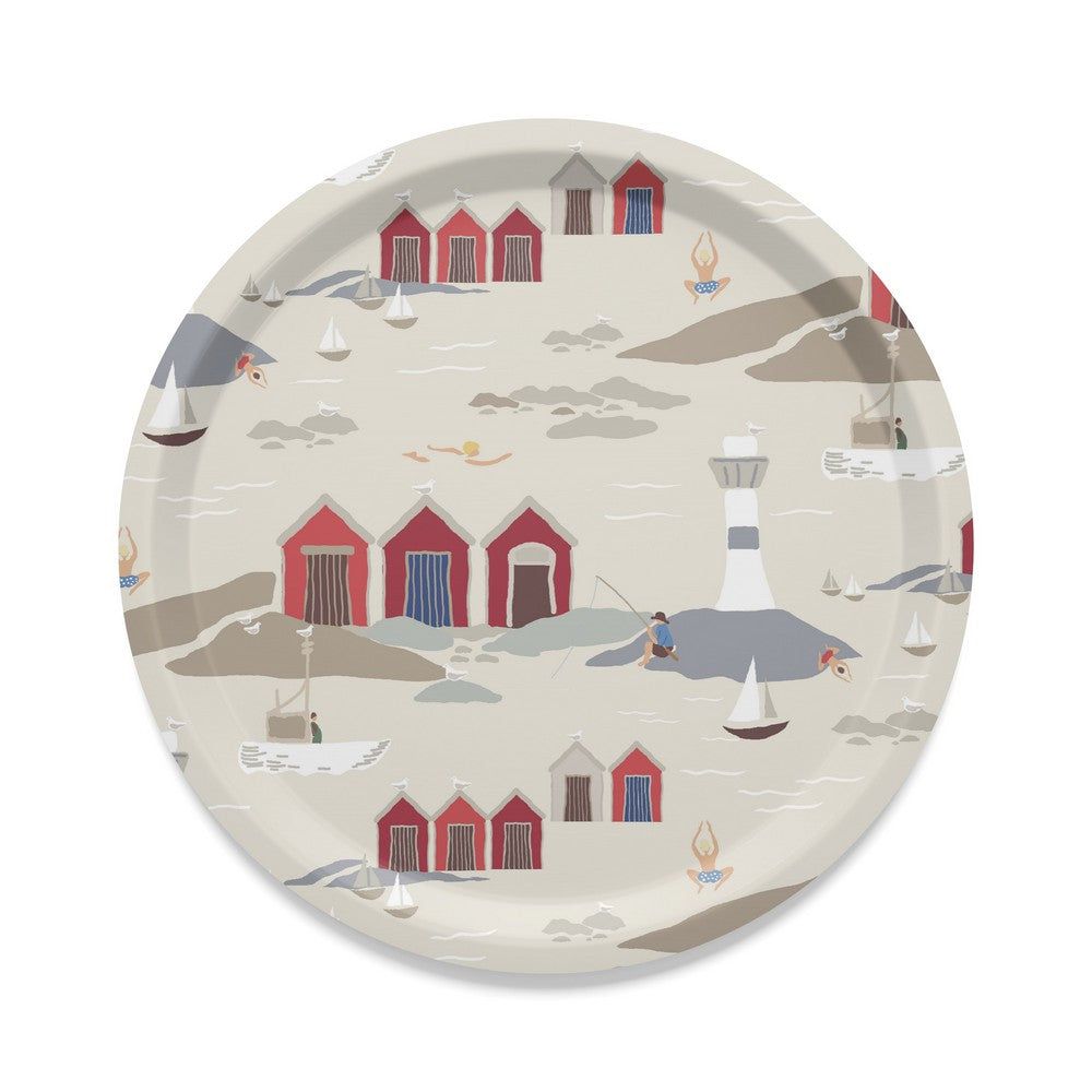 Arvidssons Textil Bricka Kust Rund Beige SKU ARV-2927-67-03-15 EAN 7394094272492