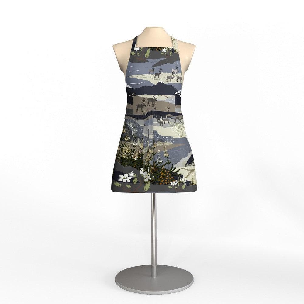 Arvidssons Textil Förkläde Fjällvandring Blå SKU ARV-2724-53-03-50 EAN 7394094273376