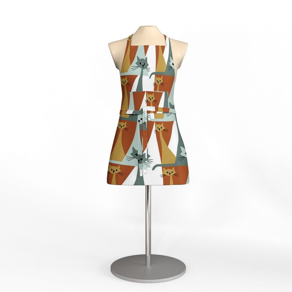 Arvidssons Textil Förkläde Kitty Orange SKU ARV-2675-53-01-06 EAN 7394094244659