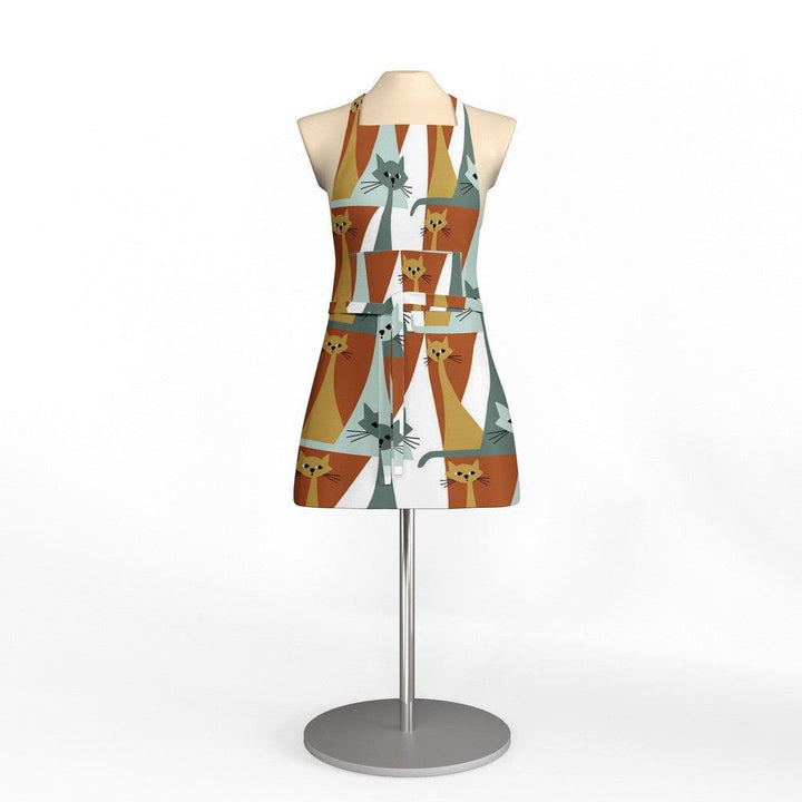 Arvidssons Textil Förkläde Kitty Orange SKU ARV-2675-53-01-06 EAN 7394094244659
