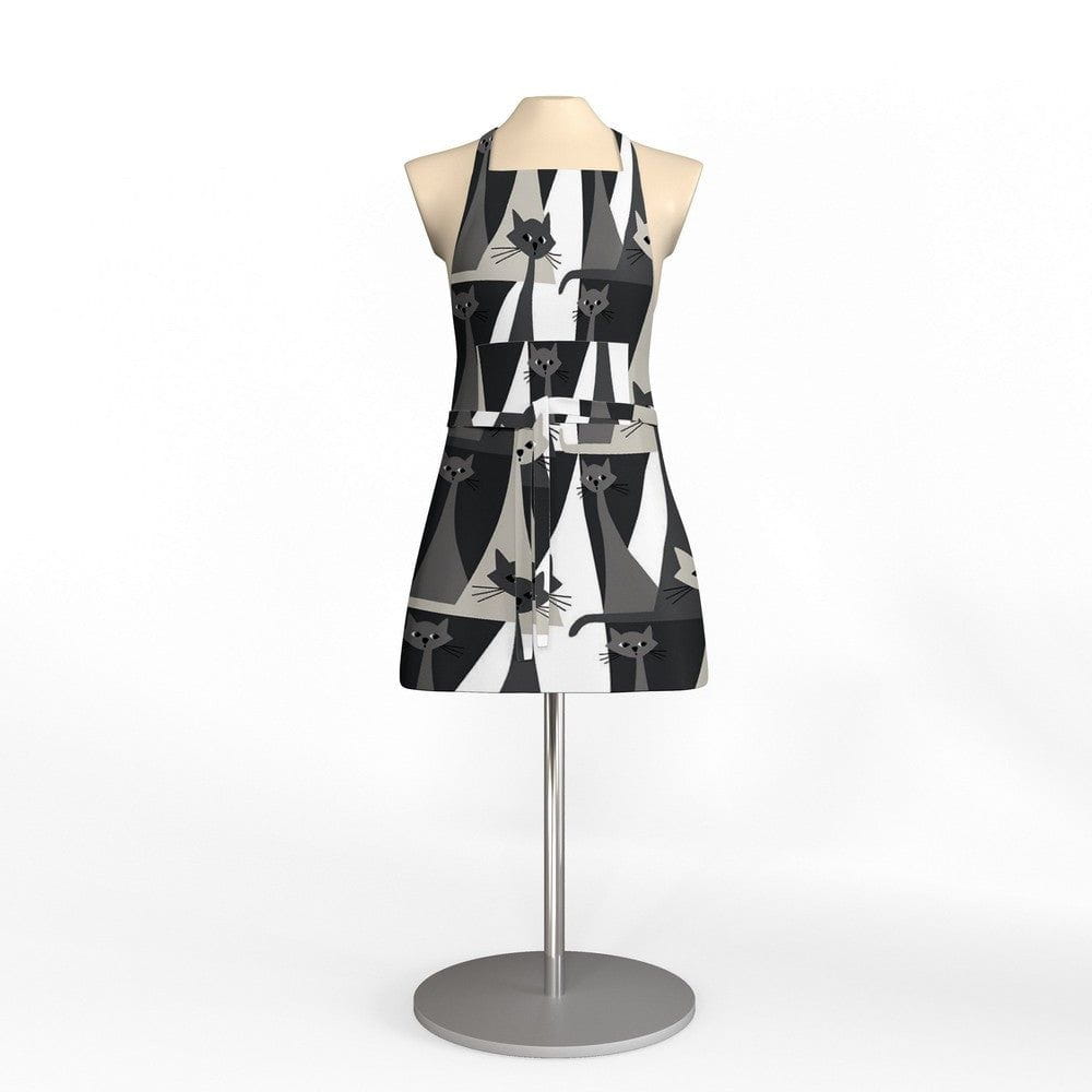 Arvidssons Textil Förkläde Kitty Grå SKU ARV-2675-53-01-11 EAN 7394094244673