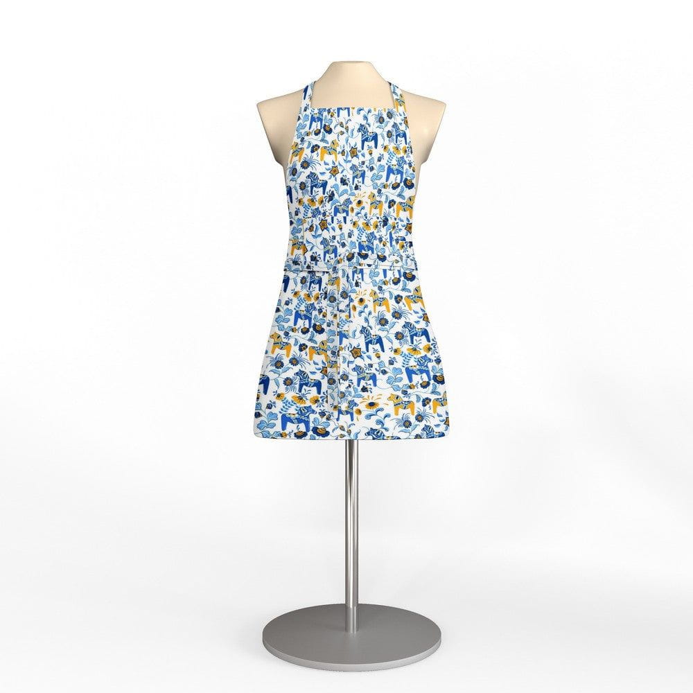 Arvidssons Textil Förkläde Leksand Mini Gul SKU ARV-1823-53-03-20 EAN 7394094248909