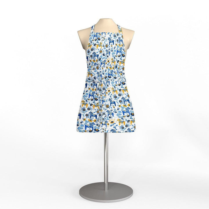 Arvidssons Textil Förkläde Leksand Mini Gul SKU ARV-1823-53-03-20 EAN 7394094248909