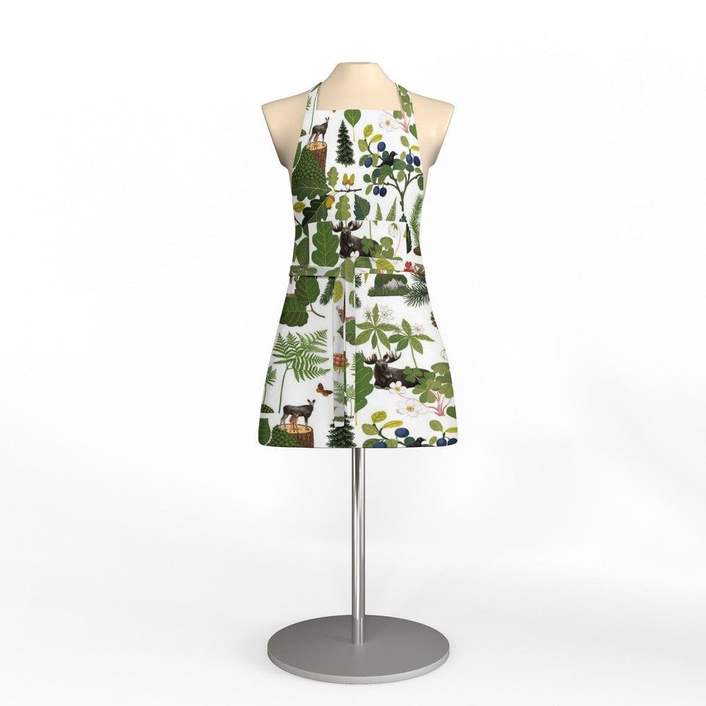 Arvidssons Textil Förkläde Skogsliv SKU ARV-2784-53-01-99 EAN 7394094254108