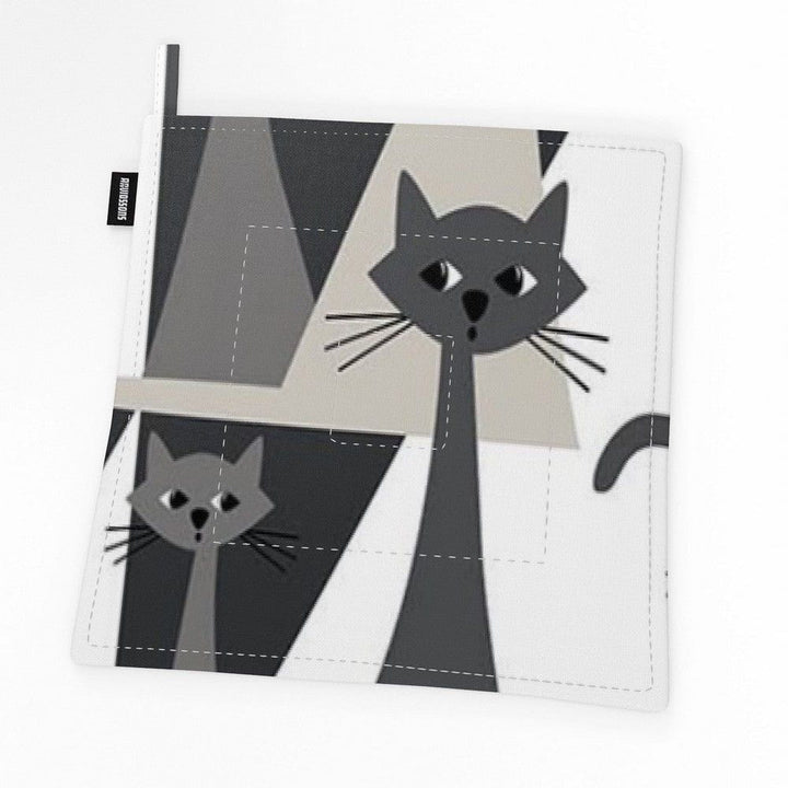 Arvidssons Textil Grytlapp Kitty Grå SKU ARV-2675-52-01-11 EAN 7394094244758