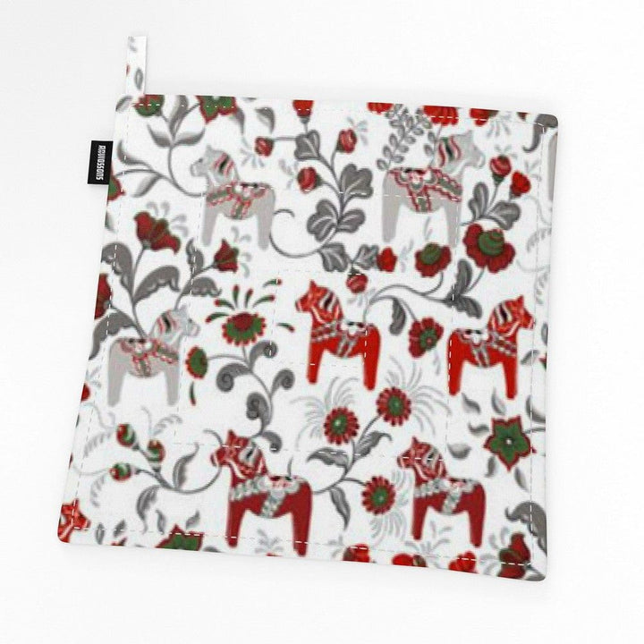 Arvidssons Textil Grytlapp Leksand Mini Röd SKU ARV-1823-52-02-22 EAN 7394094248978