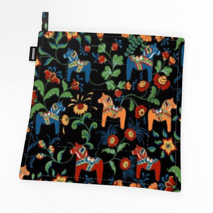 Arvidssons Textil Grytlapp Leksand Mini Svart SKU ARV-1823-52-02-91 EAN 7394094248985