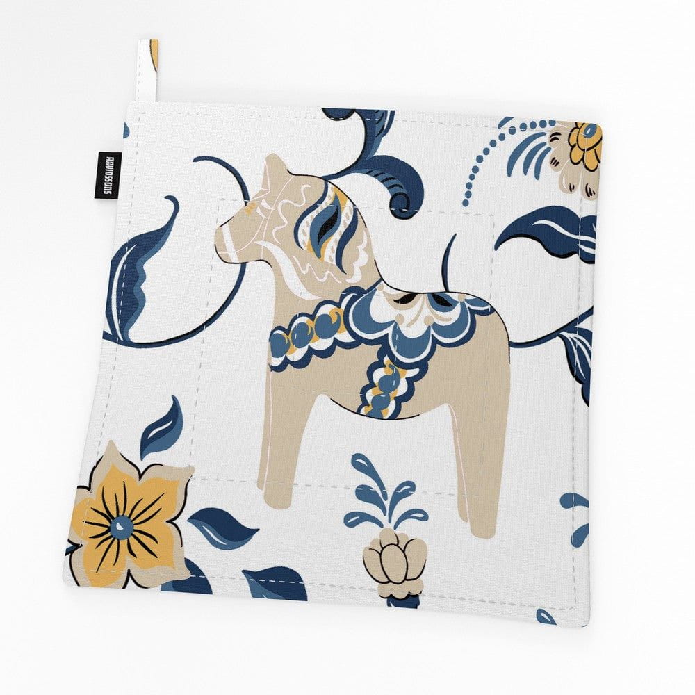 Arvidssons Textil Grytlapp Leksand Blå SKU ARV-3761-52-02-50 EAN 7394094269676