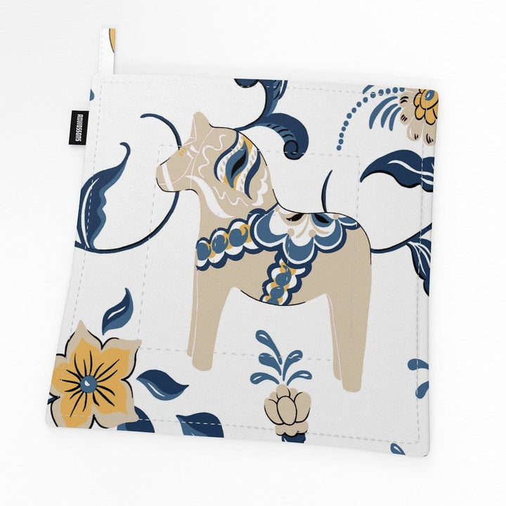 Arvidssons Textil Grytlapp Leksand Blå SKU ARV-3761-52-02-50 EAN 7394094269676