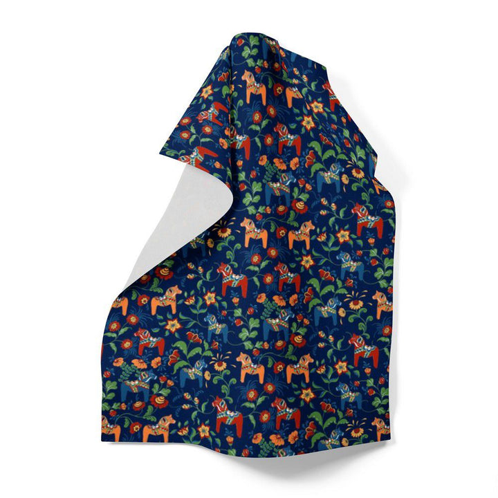 Arvidssons Textil Kökshandduk Leksand Mini Blå SKU ARV-1823-61-01-10 EAN 7394094231772