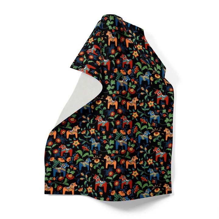 Arvidssons Textil Kökshandduk Leksand Mini Svart SKU ARV-1823-61-01-91 EAN 7394094231826