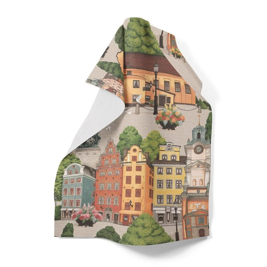Arvidssons Textil Kökshandduk Stortorget SKU ARV-2957-61-01-99 EAN 7394094273000