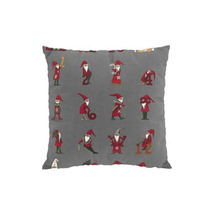 Arvidssons Textil Kuddfodral Kalendertomtar Grå SKU ARV-2885-62-01-11 EAN 7394094267245
