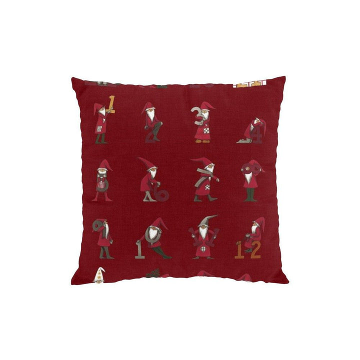 Arvidssons Textil Kuddfodral Kalendertomtar Röd SKU ARV-2885-62-01-12 EAN 7394094267252