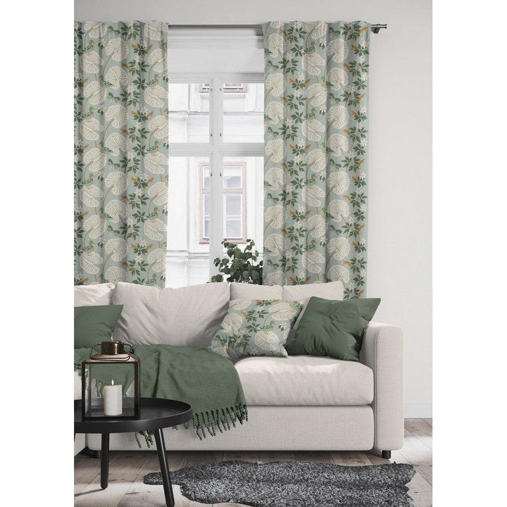Arvidssons Textil Kuddfodral Kärrleken Vit/Grön SKU ARV-2961-62-01-18 EAN 7394094275134