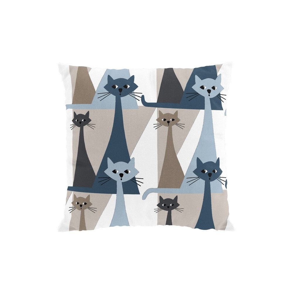 Arvidssons Textil Kuddfodral Kitty Blå SKU ARV-2675-62-01-50 EAN 7394094270375