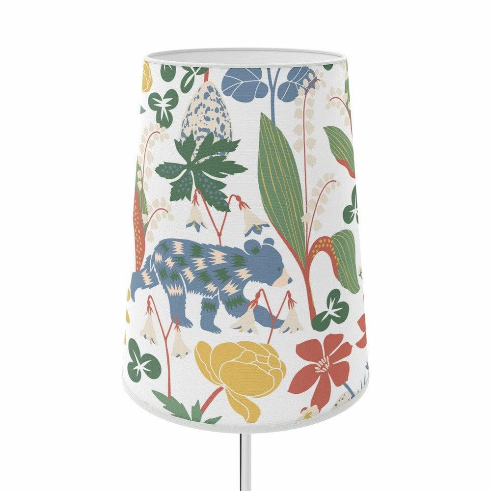 Arvidssons Textil Lampskärm Här Sover Ingen Björn 25 cm SKU ARV-2960-76-25-10 EAN 7394094276438