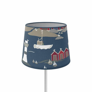 Arvidssons Textil Lampskärm Kust Blå / 24 cm SKU ARV-2927-75-24-70 EAN 7394094276452