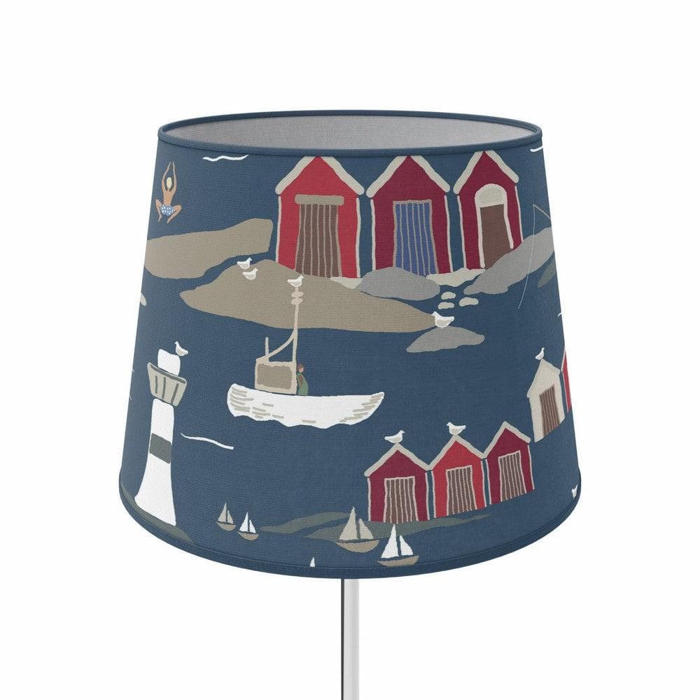 Arvidssons Textil Lampskärm Kust Blå / 30 cm SKU ARV-2927-75-30-70 EAN 7394094276469