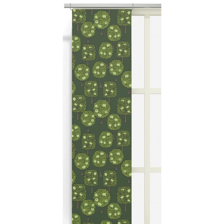 Arvidssons Textil Panelgardin Äppelskogen 2-pack Mörkgrön SKU ARV-2917-09-02-78 EAN 7394094270771