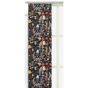 Arvidssons Textil Panelgardin Här Sover Ingen Björn 2-pack Mörkblå SKU ARV-2960-09-02-70 EAN 7394094274717