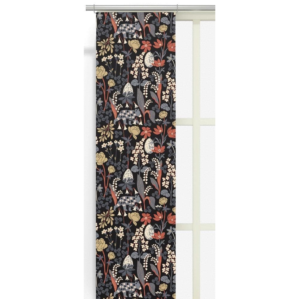 Arvidssons Textil Panelgardin Här Sover Ingen Björn 2-pack Mörkblå SKU ARV-2960-09-02-70 EAN 7394094274717
