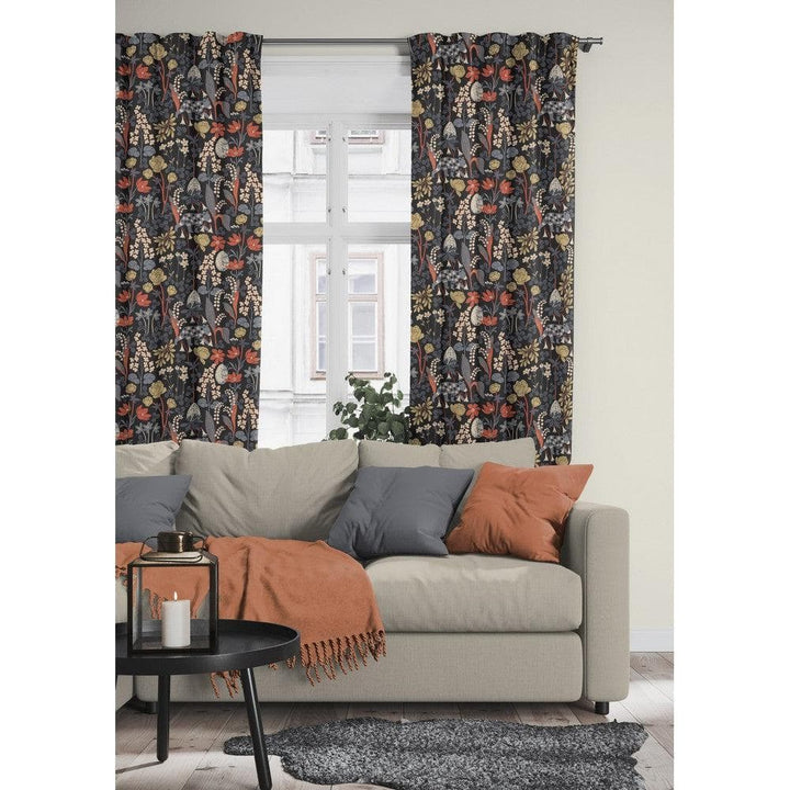 Arvidssons Textil Panelgardin Här Sover Ingen Björn 2-pack SKU EAN