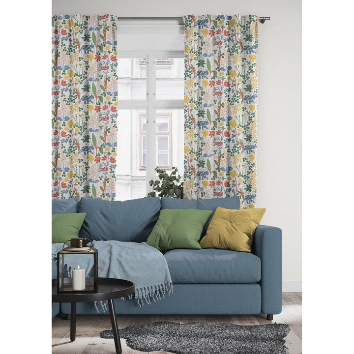 Arvidssons Textil Panelgardin Här Sover Ingen Björn 2-pack SKU EAN