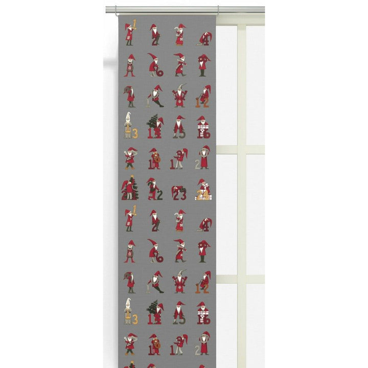 Arvidssons Textil Panelgardin Kalendertomtar 2-pack SKU EAN