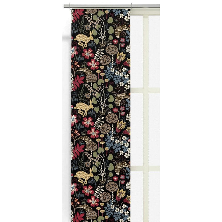 Arvidssons Textil Panelgardin Lyckeflykt 2-pack Röd/Brun SKU ARV-2896-09-02-72 EAN 7394094274236