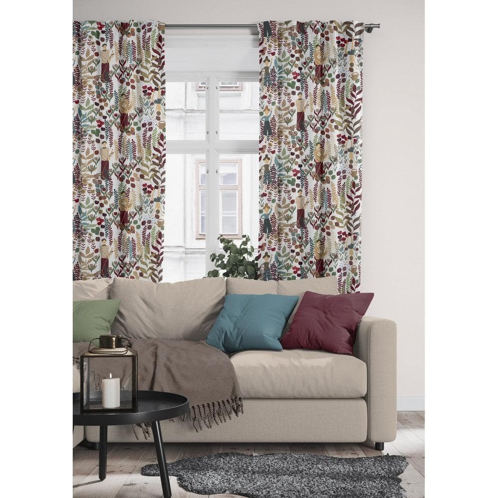 Arvidssons Textil Panelgardin Trädgård 2-pack SKU EAN