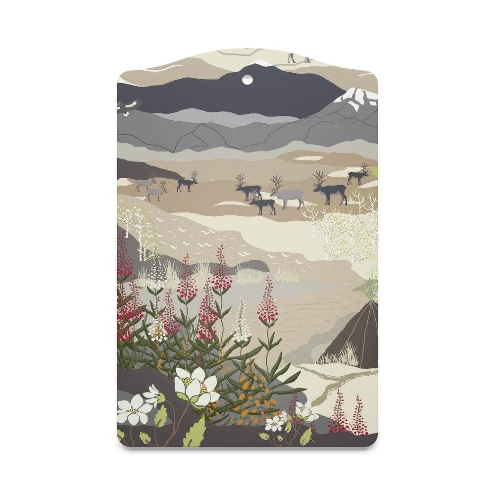 Arvidssons Textil Serveringsbräda Fjällvandring Beige SKU ARV-2724-67-07-35 EAN 7394094273482