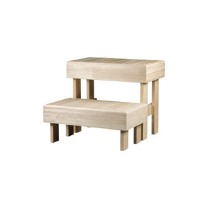 Thermory Bastubänk 140x700x700 mm