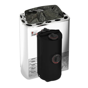 SAWO Electric Sauna Heater Stainless Steel Mini X Premium 3P-1P