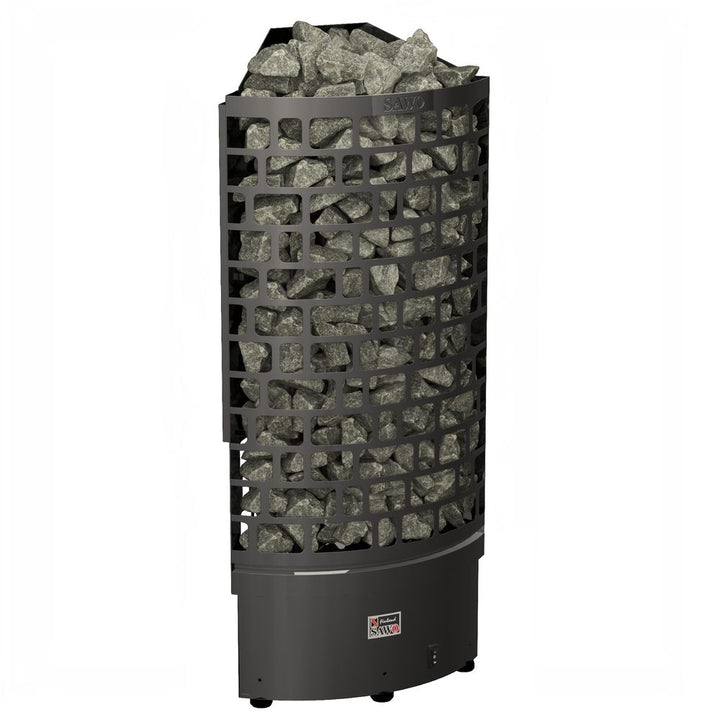 SAWO Electric Sauna Heater Tower Aries Corner Black 3P-1P