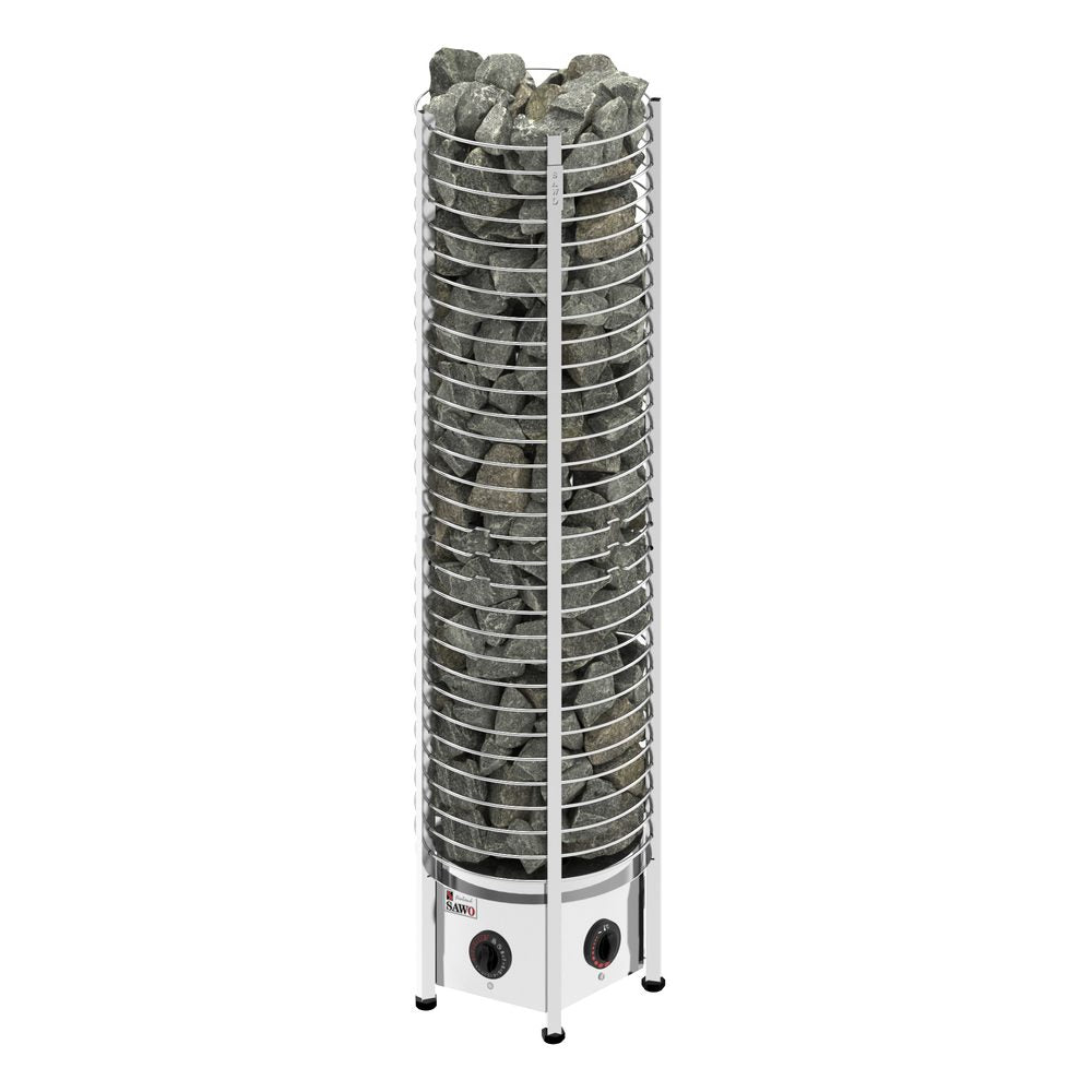 SAWO Electric Sauna Heater Tower Round 3P-1P
