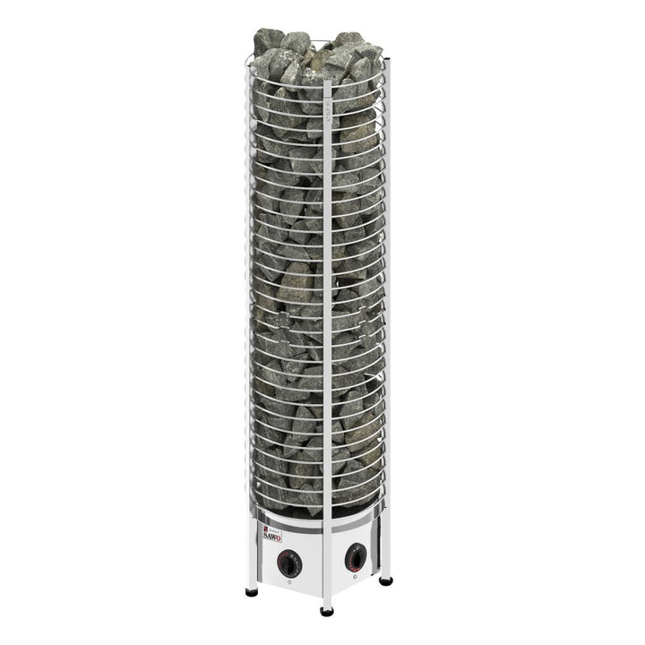 SAWO Electric Sauna Heater Tower Round 3P-1P