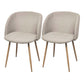 Betti stoppade stolar – 2-pack, beige
