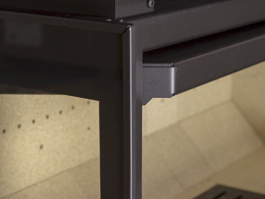Detalj av Lacunza Adour 800 CLI/CLD kamininsats