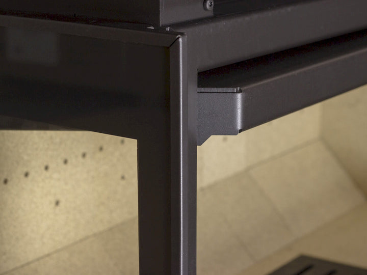 Detalj av Lacunza Adour 800 CLI/CLD kamininsats