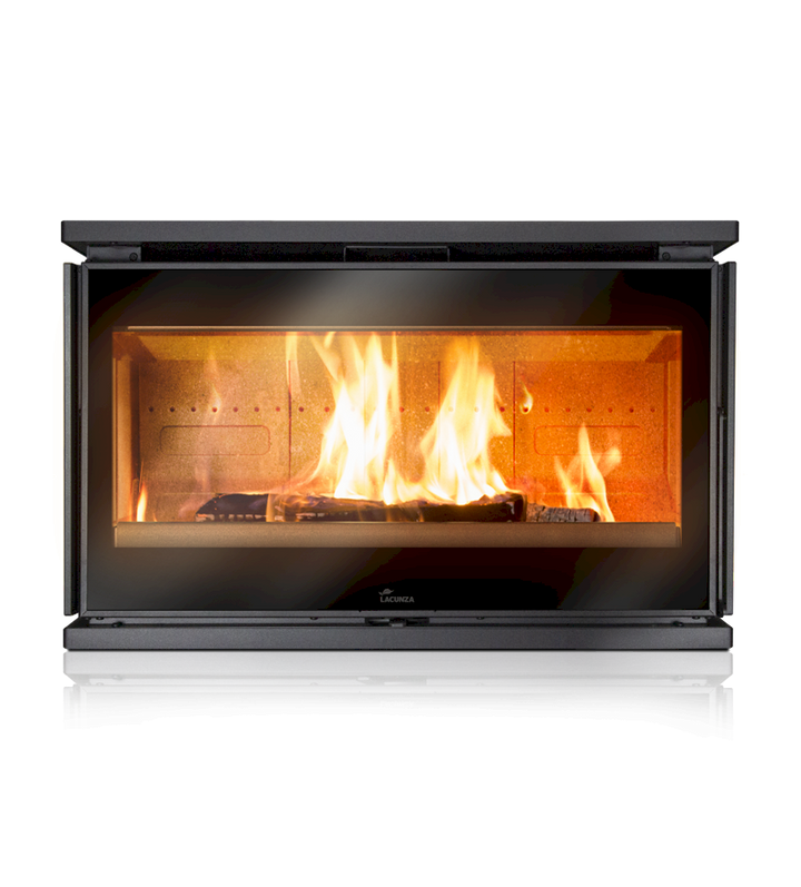 Insats Lacunza Adour 800 CLID Glas på tre sidor – front