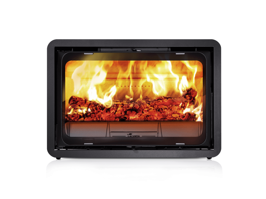 Insats Lacunza K2 800 – front med eld