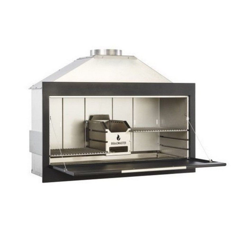 Braaimaster Inbyggnadsgrill BI Duo SKU BRA-BI2B EAN 7421125584887