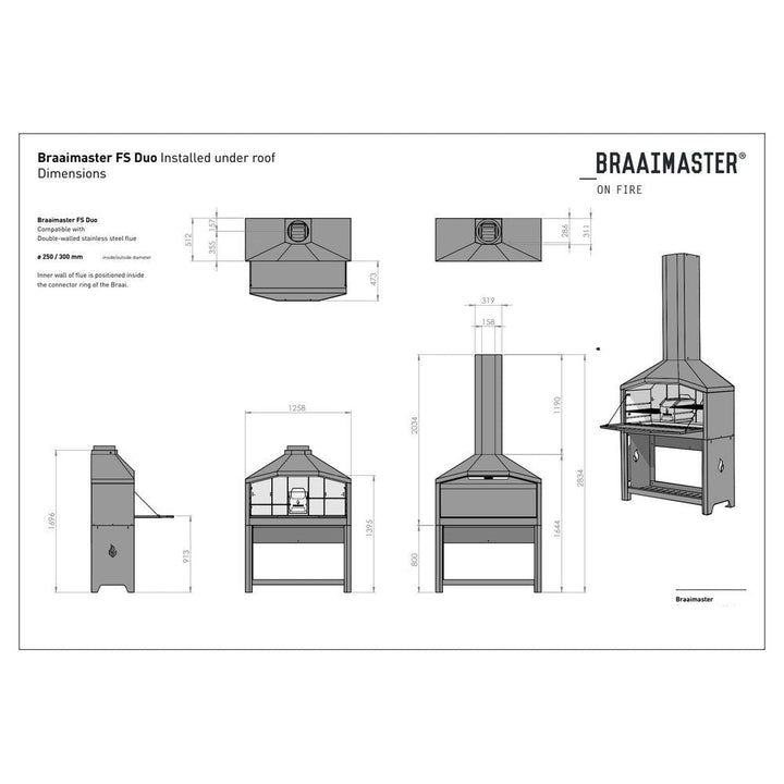 Braaimaster Kolgrill FS Duo SKU EAN