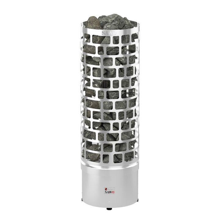 SAWO Electric Sauna Heater Tower Aries Round 3-Phase-1-Phase