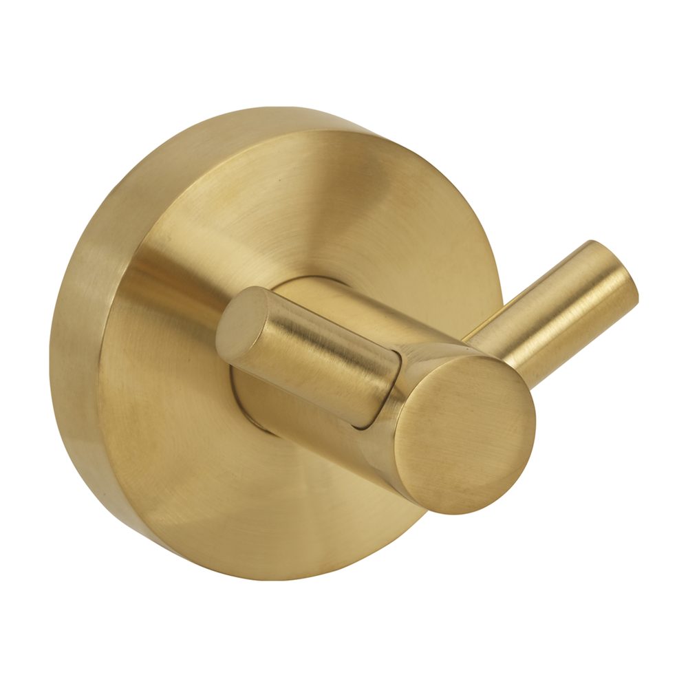 Duschbyggarna Towel Hook Brass Double