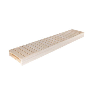 Thermory Bänkmodul Bastu 140 mm Frontboard Fingerskarvad och Limmad